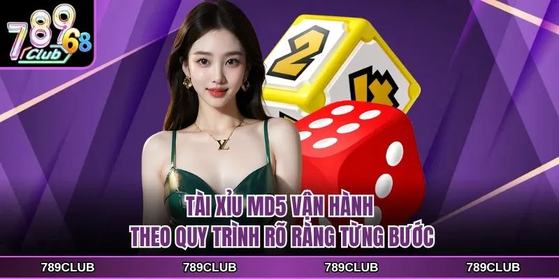 Tài xỉu MD5 vận hành theo quy trình rõ ràng từng bước